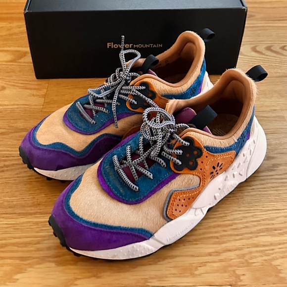 Flower Mountain Shoes - Flower Mountain NIB Kotetsu Woman's Pony Hair Sneakers (39/8)